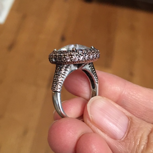 Joseph Esposito designer cz sterling silver ring - Picture 9 of 11